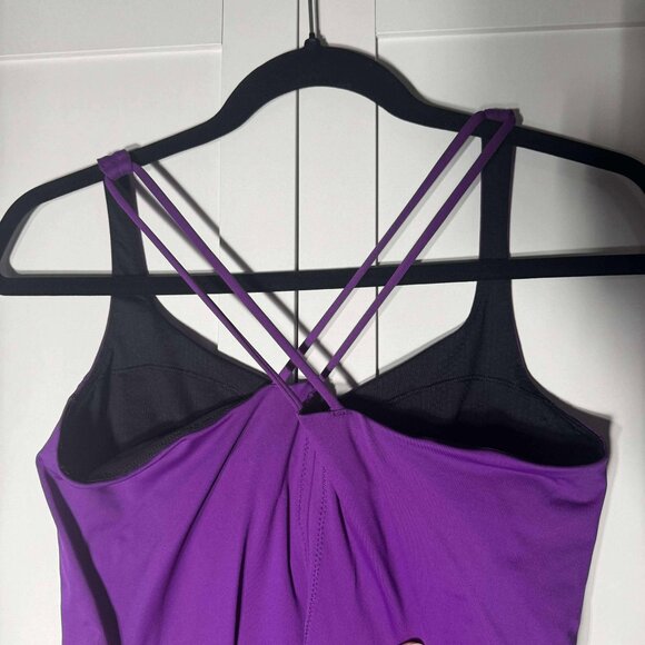 Lululemon Women's Active Tank Top Bright Purple Size 4 - Picture 3 of 7